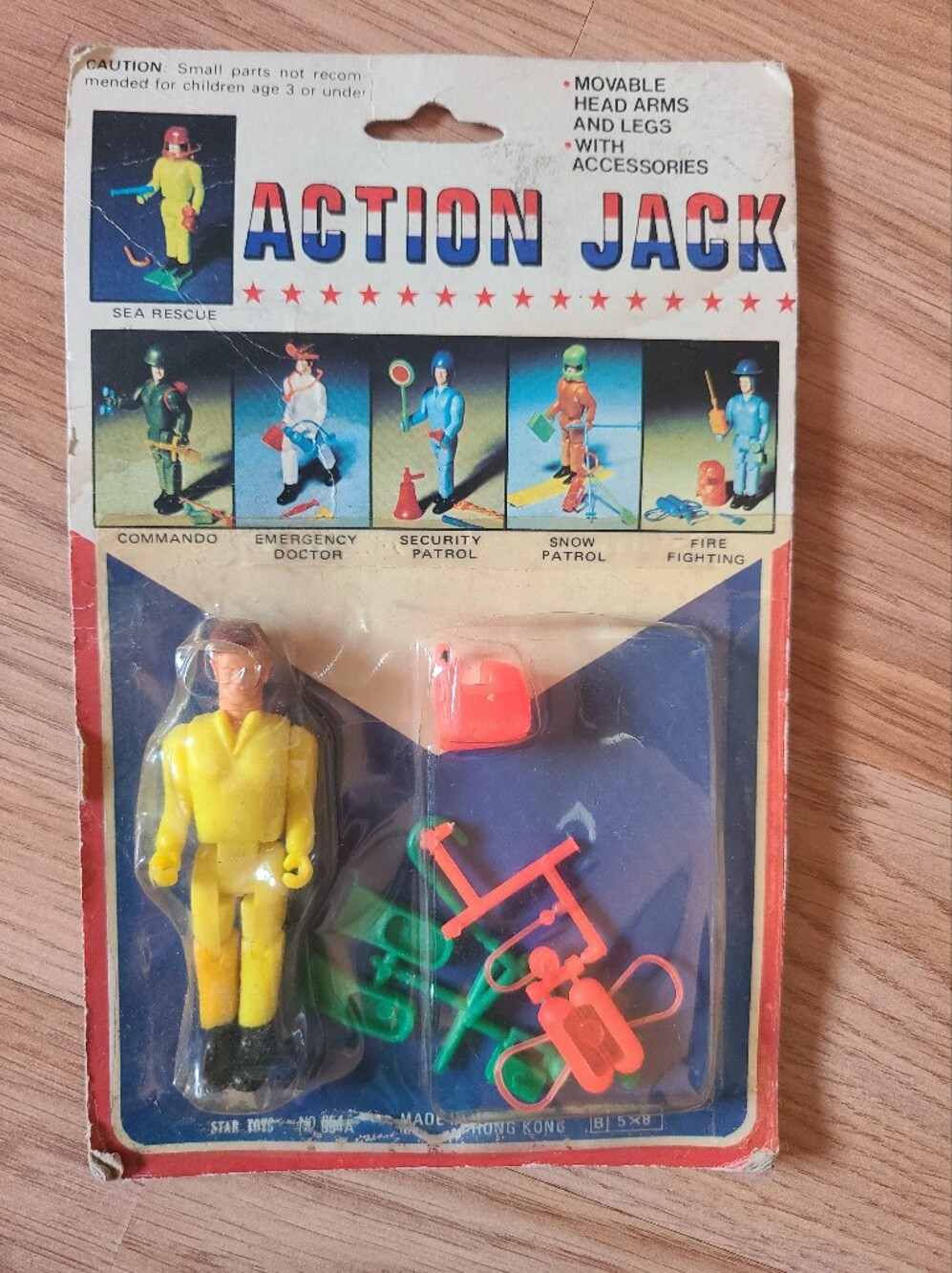 1970s Sea Rescue Action Jack Figurine